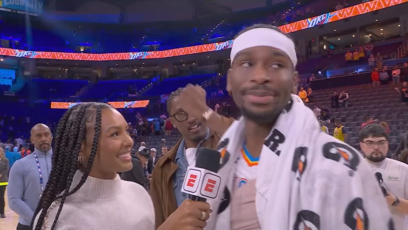 JDub: “I’m still on the team. ESPN, I still play basketball, I swear.”