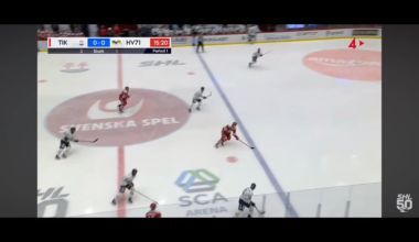 Eddie Genborg with his 6 and 7th goals of the season