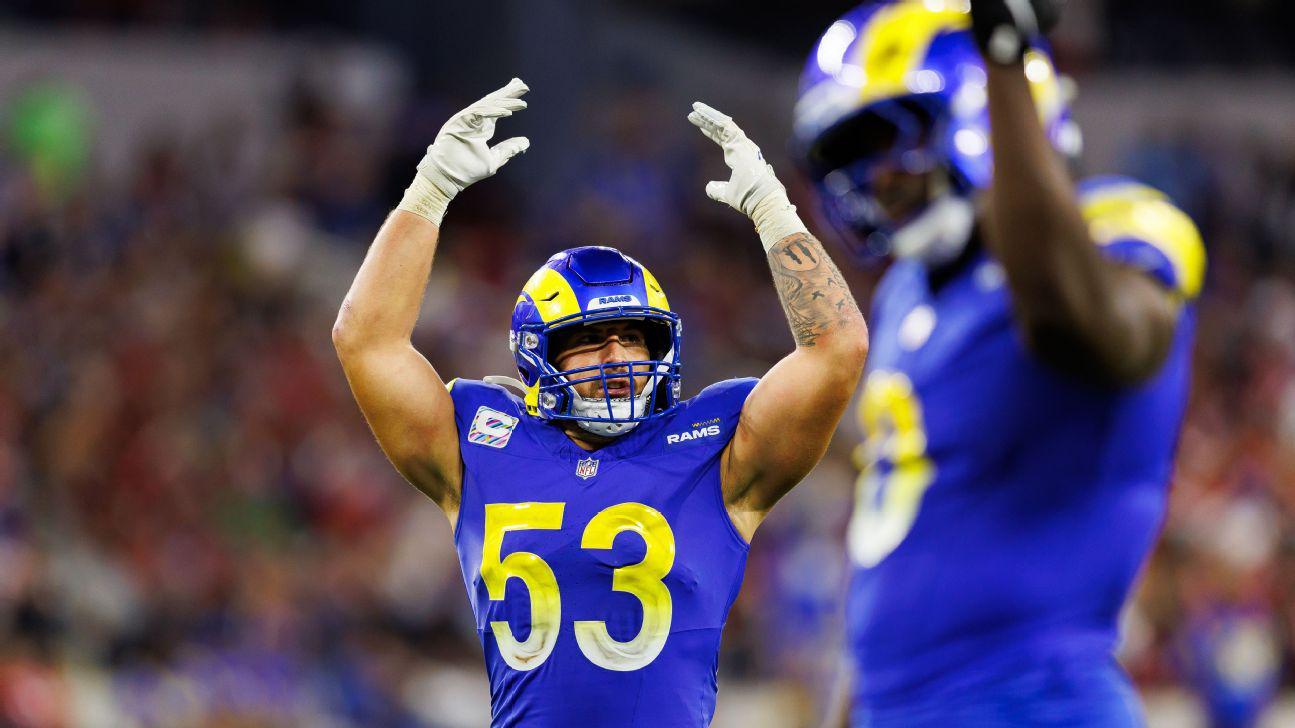 Rams sign linebacker Nate Landman to 3 year extension