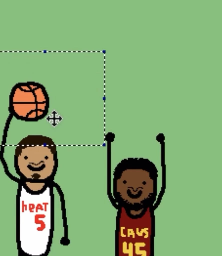 4k footage of Wiggins’ buzzer beating dunk, you won’t find better quality than this!