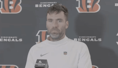 [Highlight] Bengals QB Joe Flacco on the late hit from TJ Watt:

"That's football. He did a good job, he buried me in the turf."