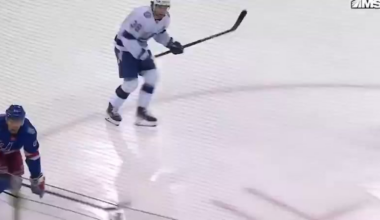 Fox went to the locker room after taking a hard hit from Hagel