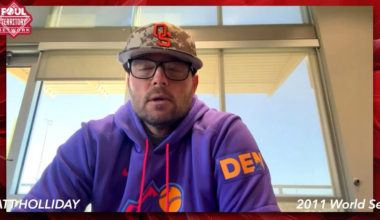 "If Albert gets a managing job, he'd want to take Yadi." Matt Holliday believes that Albert Pujols and Yadier Molina on the same coaching staff in San Diego would be a dream for players.