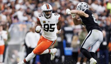 Myles Garrett thinking about "just how far I’m going to take" sack record