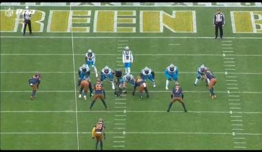 Ickey Ekwonu embarrassing Micah Parsons for 20 seconds straight