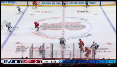 Compher opens the scoring