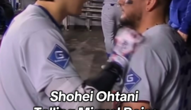 Ohtani Told Rojas: “You Can’t Retire Yet!” 😂🔥 #dodgers