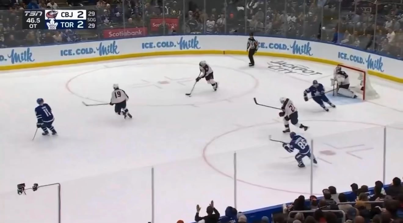 Fantilli ends Toronto