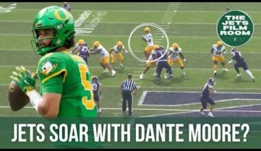 Dante Moore All-22 Film Breakdown | Will the Jets soar with Dante Moore??