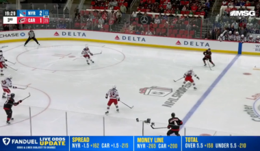 Troch comes off the bench and makes it 3-1