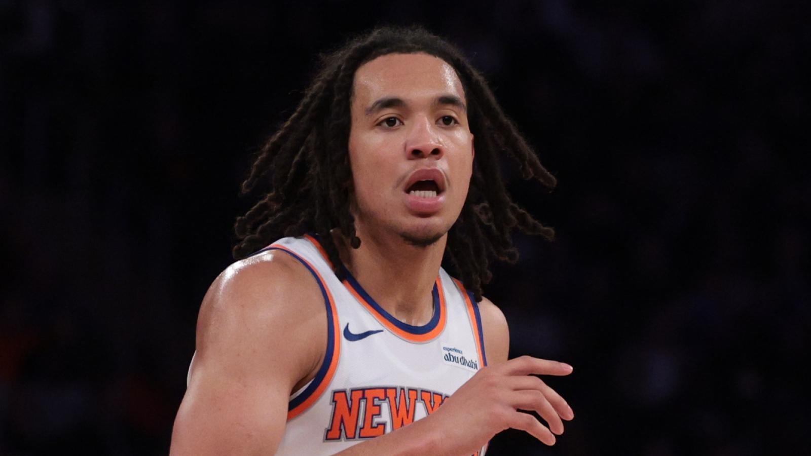 Knicks exercise 2026-27 option on Pacome Dadiet