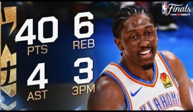 WELCOME BACK JDUB! Jalen Williams Sets PLAYOFF CAREER-HIGH In NBA Finals Game 5! | June 16, 2025