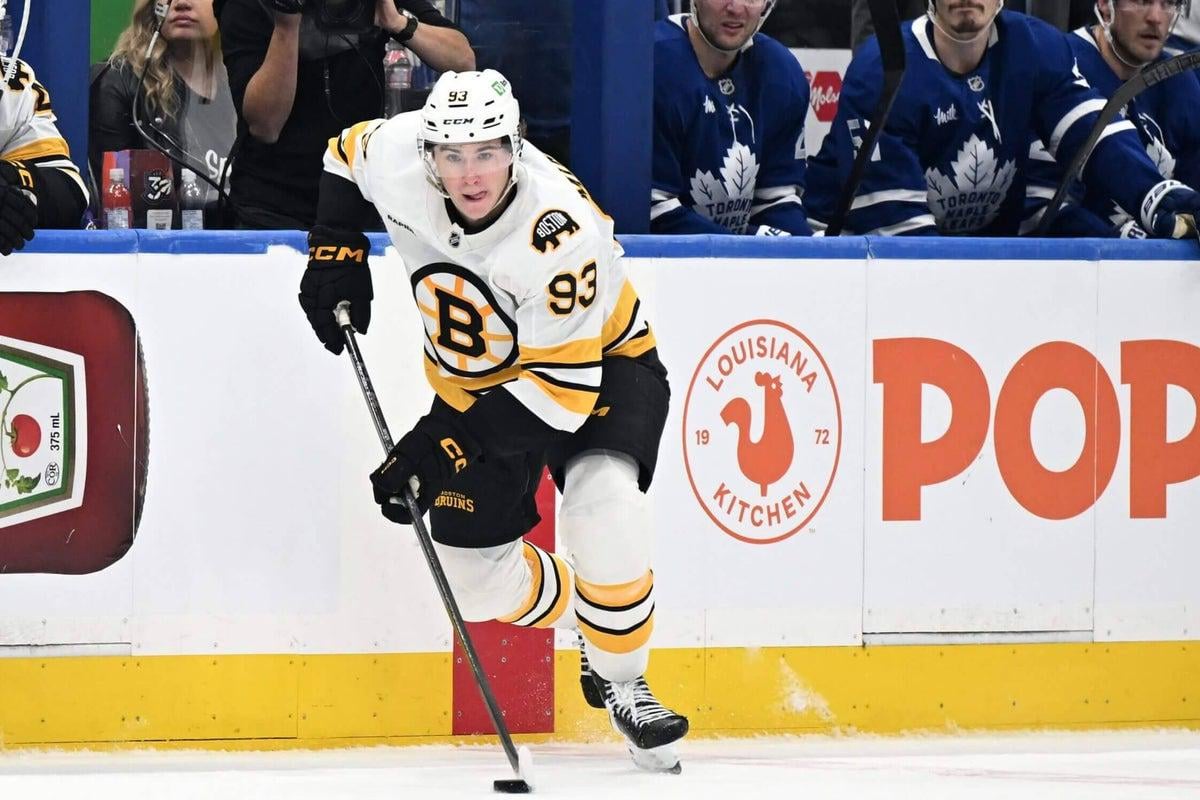 Bruins’ Fraser Minten and a grand slam trade: ‘Best player on the ice’