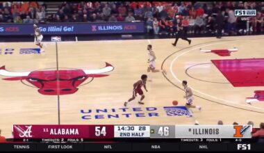 [Projected Late Lottery/Mid First Rd. Pick] Labaron Philon (6'4'' Point Guard, Sophomore, Alabama) vs #8 Ranked Illinois: 24 Pts, 5 ast (50% FG, 50% 3P, 75% FT, 25 Min)