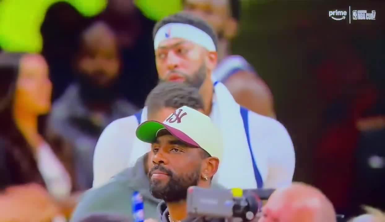 Rui Hachimura turns Anthony Davis's frown upside down after the game