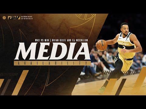Media Availability: Head Coach Brian Keefe and CJ McCollum | 11.19.25