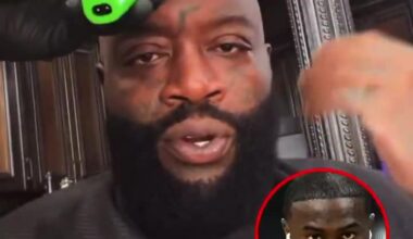 [Rick Ross] “Jaylen Brown, it’s time to end the madness. Whoever your barber is, tell him to stop. Chill with the hair follicles… that’s your third victim this week.”