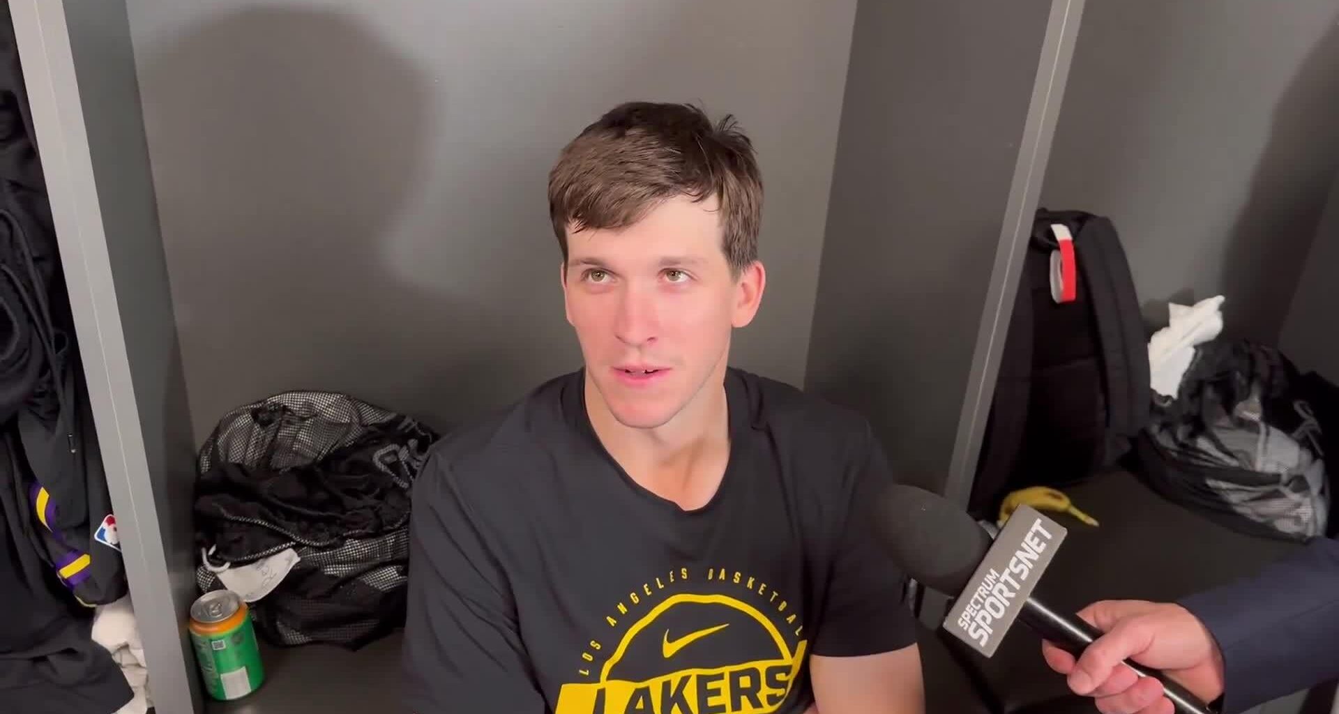 Austin Reaves: “Did we shoot over 40% from 3 today?”
Reporters: Nope. 39.4.
Reaves: “S—-. In Arkansas we round that up.”
Reporters: Not with 0.4 …
Reaves: “I said in Arkansas.”
(The Arkansan shot 5-of-9 from 3 though, moving past KCP for No. 7 on LAL’s all-time list)