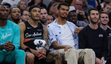 [McDonald] Luke Kornet on why there have been no 7 footers shooting stepback 3s or tossing self alley oops in the last 3 games: I blame it on the playcalling