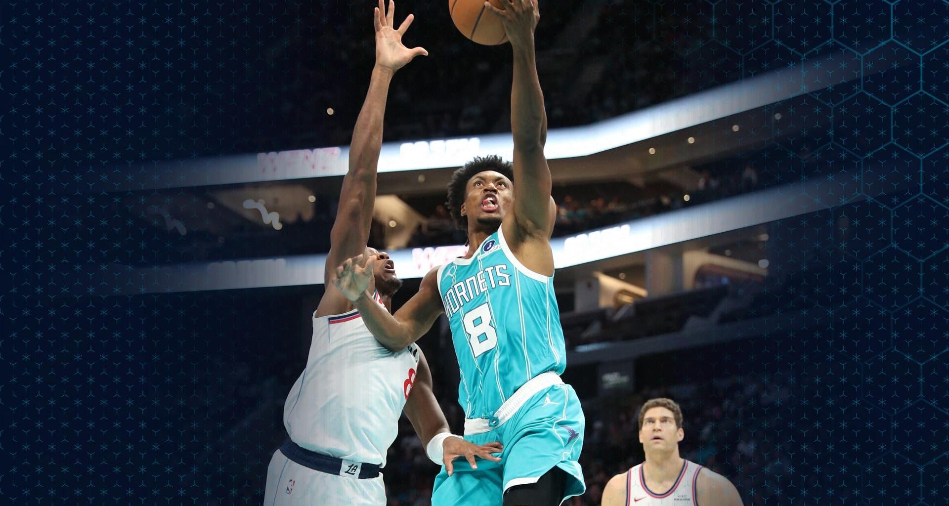 Who are the highlighter-colored sweatshirt people at Hornets games?