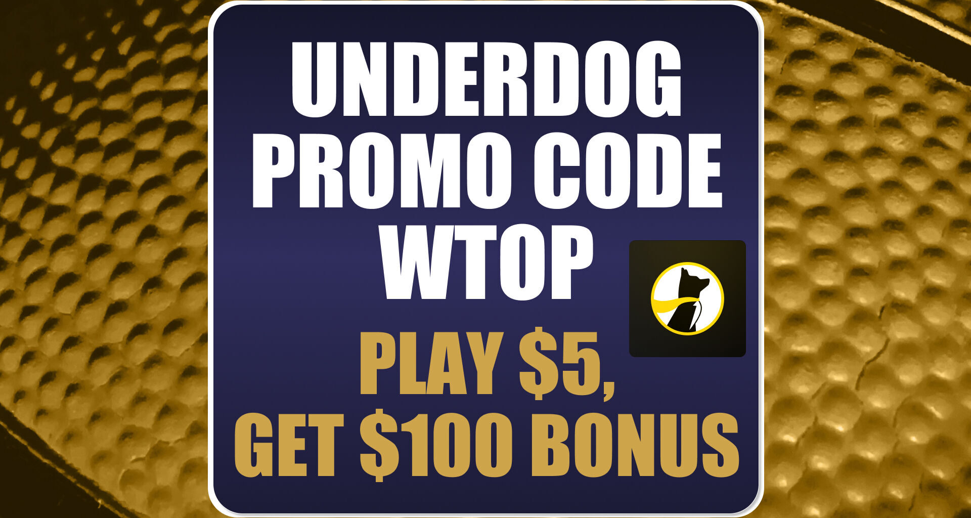 Underdog Promo Code WTOP: Get $100 Bonus for NBA Cup Picks Friday