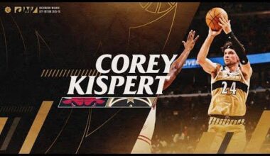 Highlights: Corey Kispert scores 20 at Bulls |11.22.25