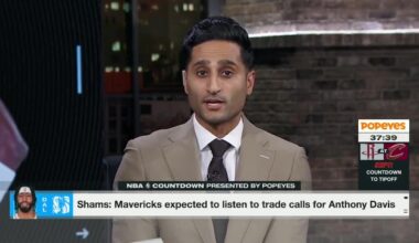 [Charania] The Dallas Mavericks will be listening to trade calls for Anthony Davis.