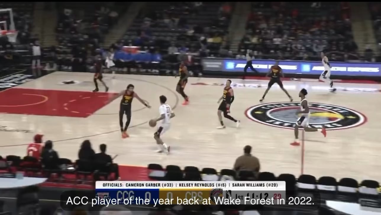 Will Riley Last Night on GoGo: 25 points/ 6 rebounds/ 7 assist 11/16 FG