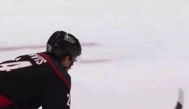 Seth Jarvis warm up attempt