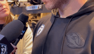 Ian Cole on what needs to change in Utah: “We do a lot of talking but we need to put stuff into practice…It’s really disappointing to see some of the reactions we have to adversity.”