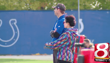 Colts blasting Swag Surfin’ at practice in preparation for this weekend.