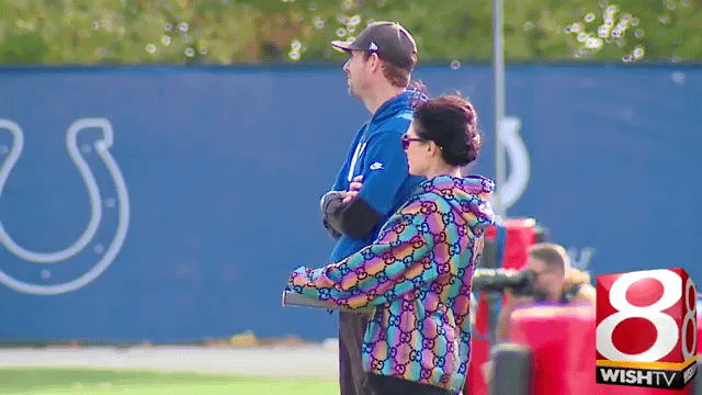 Colts blasting Swag Surfin’ at practice in preparation for this weekend.