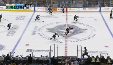 Moldenyk scores his first professional goal!