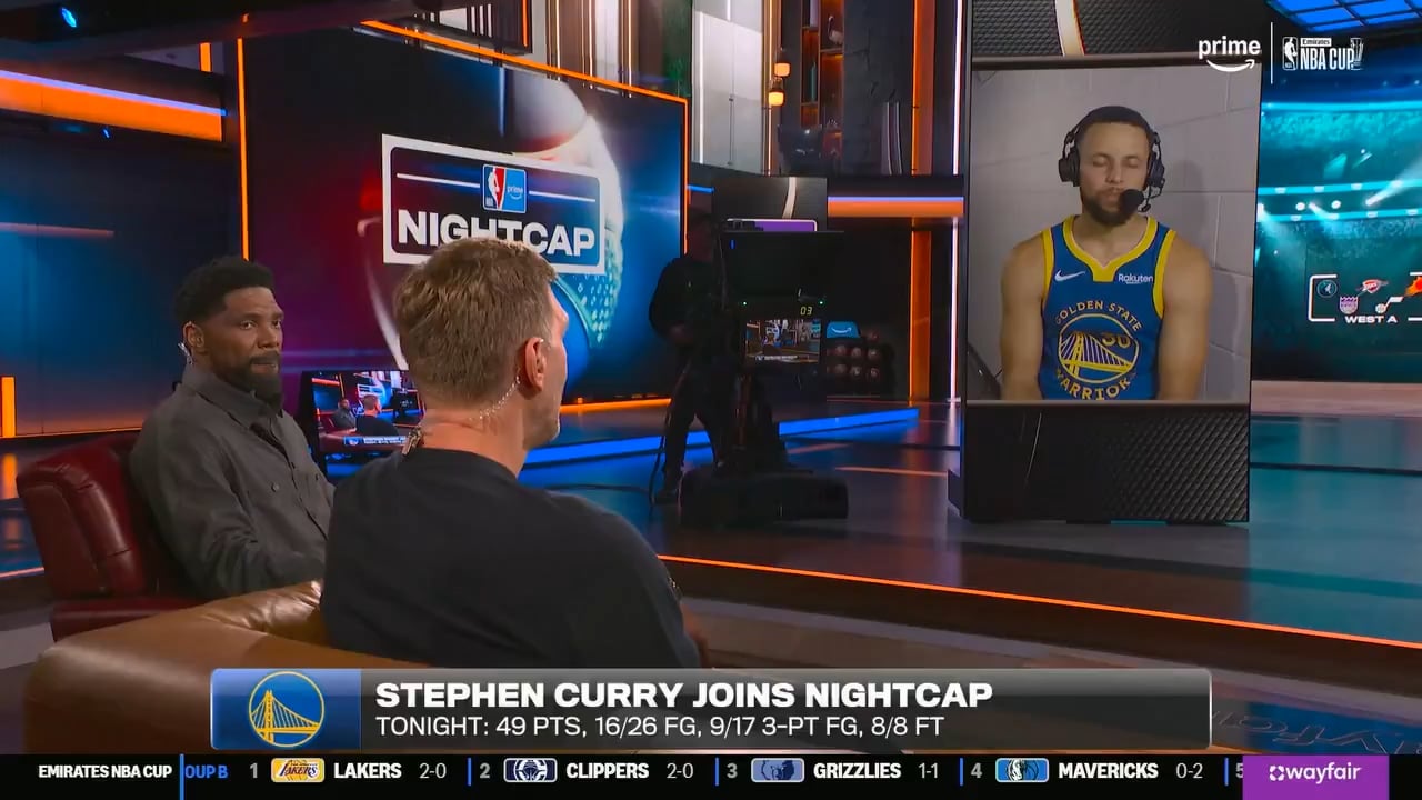 Steph: "Well first thing who hasn't had a bad loss against OKC at this point?