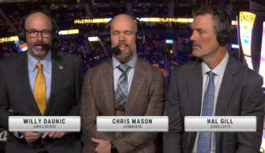 The post was already off before Big Juice pushed off the post and dislodged it