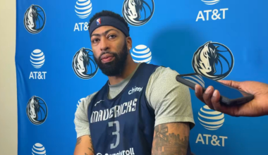 Anthony Davis on Nico Harrison's firing: "It was surprising more than anything. Nico’s my guy..."