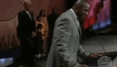 Throwback to the time when Magic got emotional talking about Larry during is HoF speech