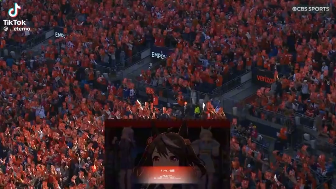 I noticed the Broncos have become really popular among the fans of this anime horse girl game