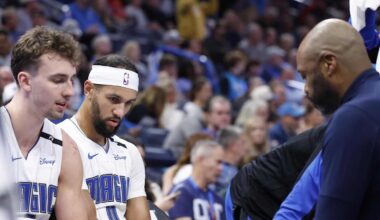 One play the Orlando Magic must run into the ground until Banchero's back - including interviews from Franz Wagner and Jamahl Mosley on the play (from @BeyondTheRK)