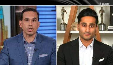 "LeBron James looked great. Felt great as he went through that practice. He moved well and he didn't show signs of any issues as he worked through he's worked through this nerve issue. My understanding right now is that LeBron James is motivated and eager to get back out on the court" per Shams