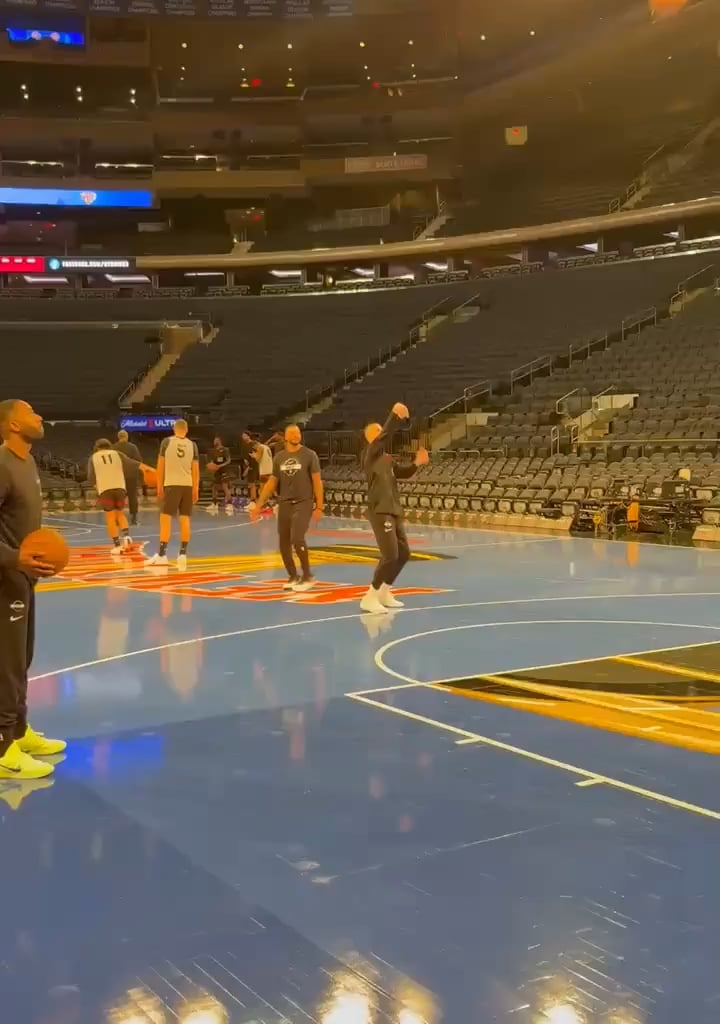 Tyler Herro Putting Up Threes With Norman Powell Before Today’s Game