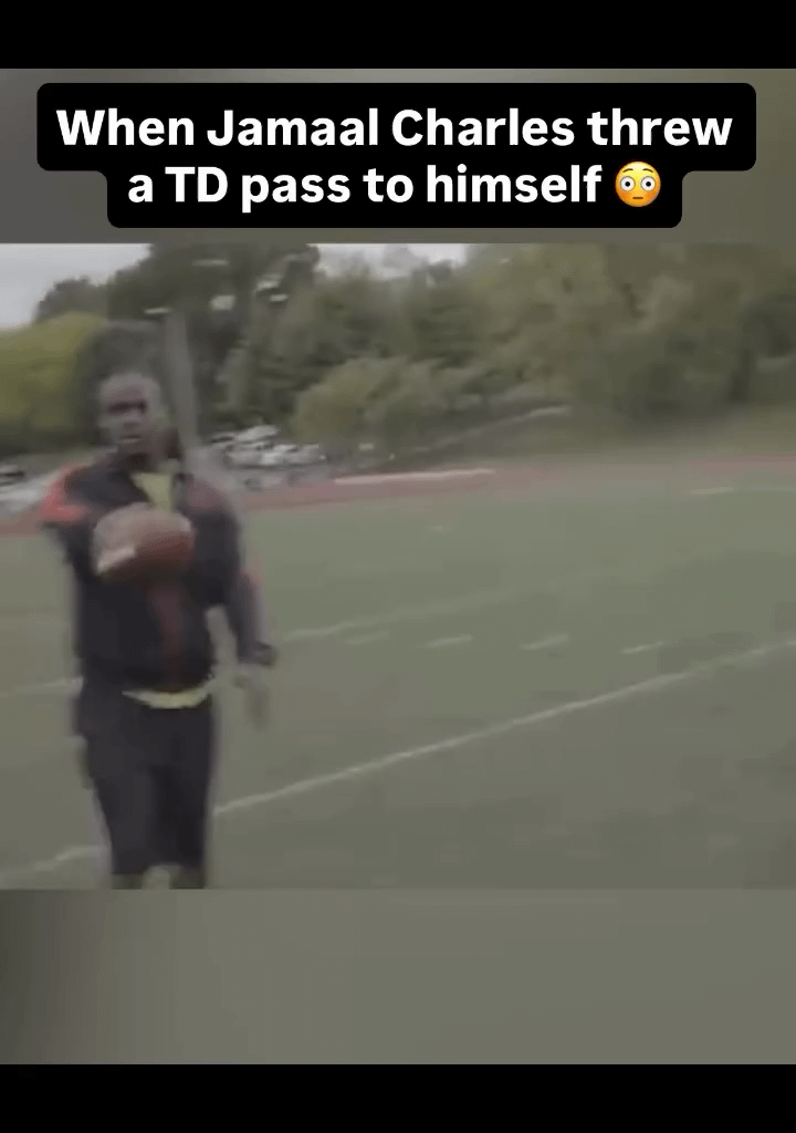 When Jamaal Charles threw a TD pass to himself