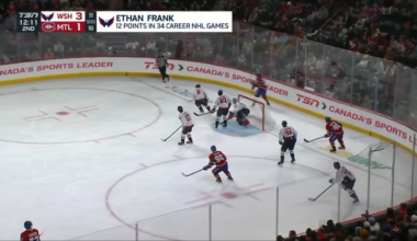 Italian sensation Joe Veleno with an absolute Bolognese snipe