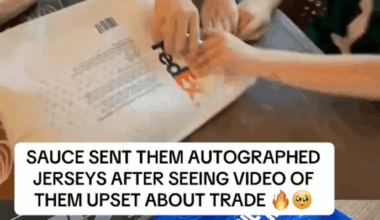 HEARTWARMING: Sauce Gardner saves 2 kids from being Jets fans