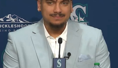 Josh Naylor named Tucker, the Mariners' clubhouse dog, as one of the reasons he re-signed with Seattle