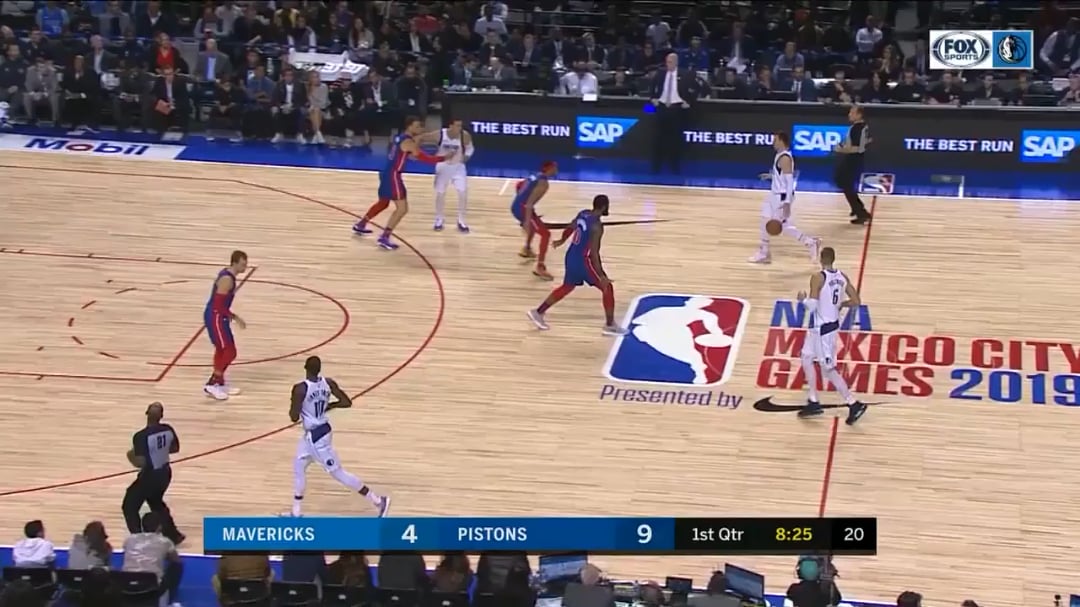 Flashback to Luka 41 point triple double at Mexico vs Pistons (2019)