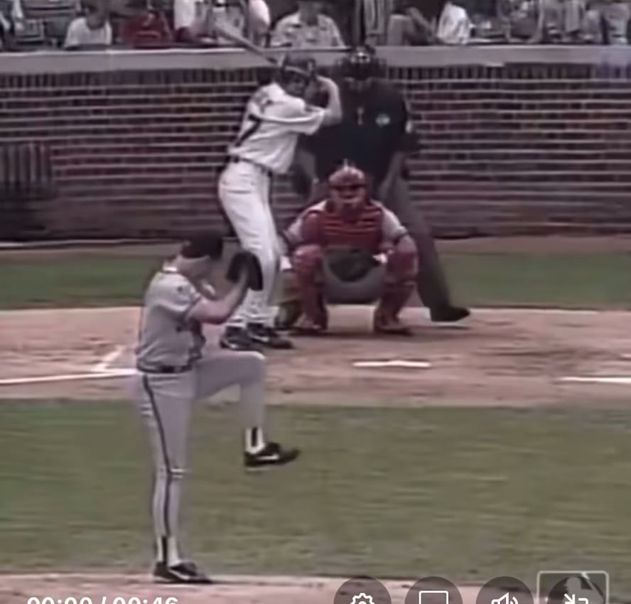 Greg Maddux incredibly once finished an entire game in 76 pitches on July 22, 1997, when he threw a complete game for the Braves against the Chicago Cubs in a 4-1 win.