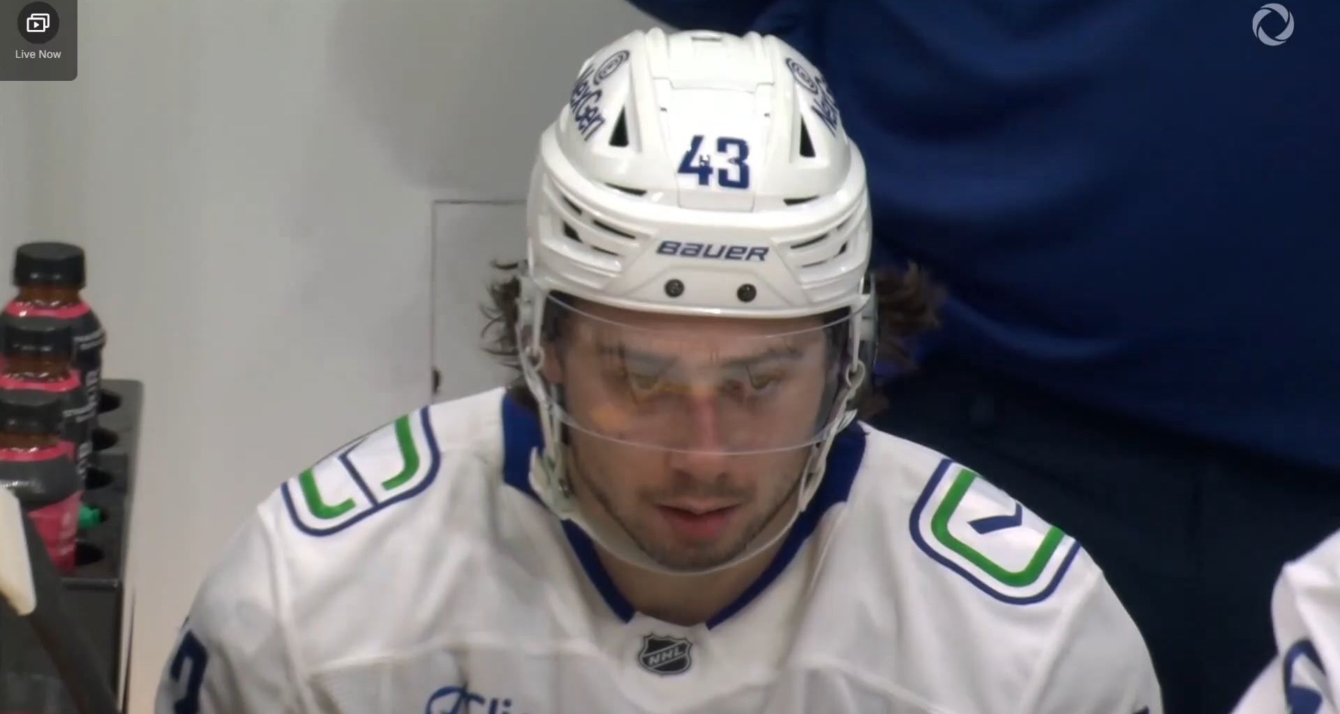 "And it looks like he hasn't missed a beat"