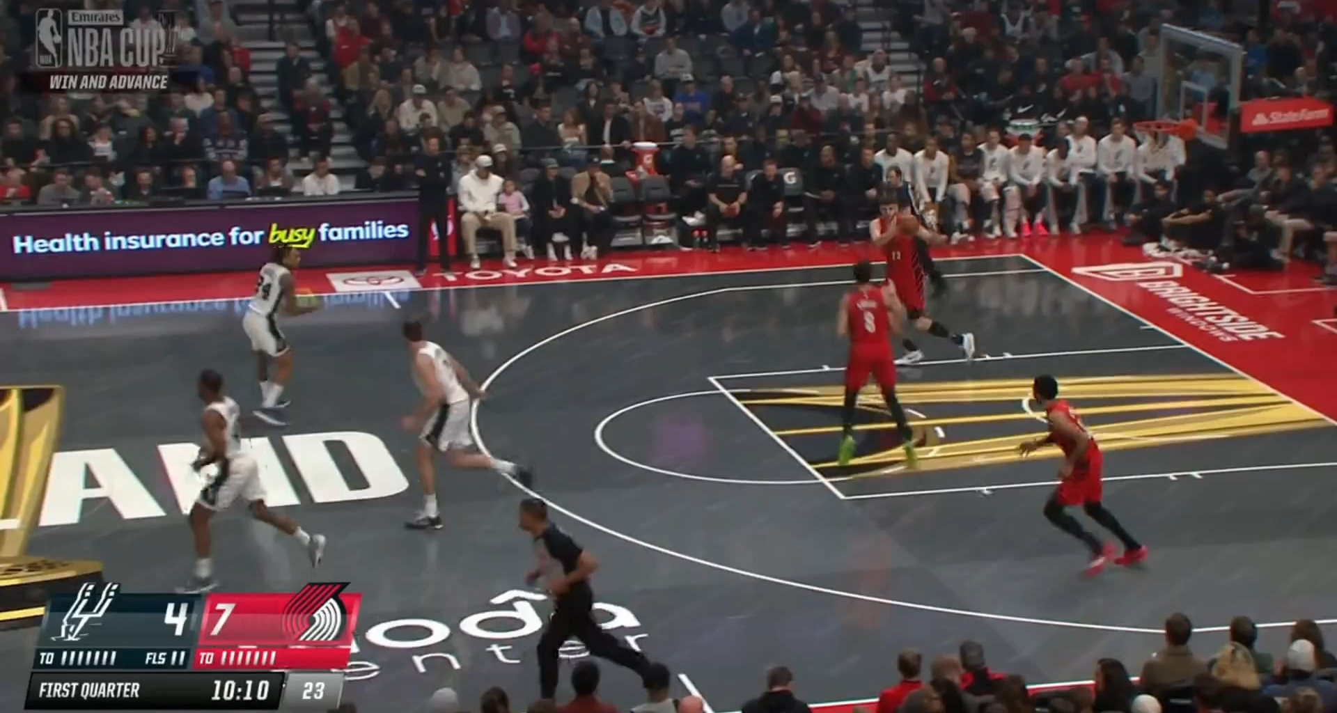 All the 17 potential assists Deni Avdija had last night (my count).

I bet they will count 16 of them (one led to a foul, no basket).

Technically, potential assists also including the assists, so 16+8 = 24 potential assists