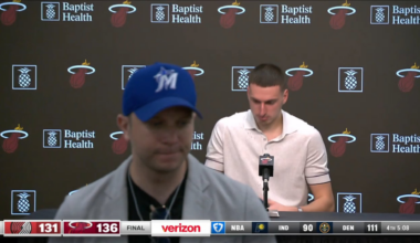 Jovic: "I would've lied if I said the last 2 weeks were easy. I felt like everything I did was wrong & I wasn't helping this team at all. I wanna thank everybody from the team for supporting me & letting me know I'm important for the team [..] I think [this style of basketball] suits us really good"